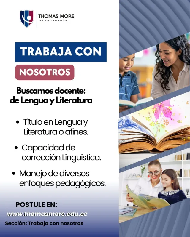 Buscamos Docente de :